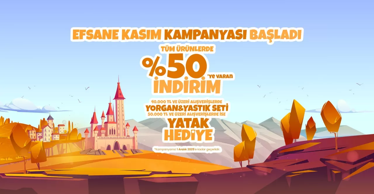 Efsane Kasım 11.11 İndirimi Başladı! Tüm Ürünlerde %50’ye Varan Fırsatlar 