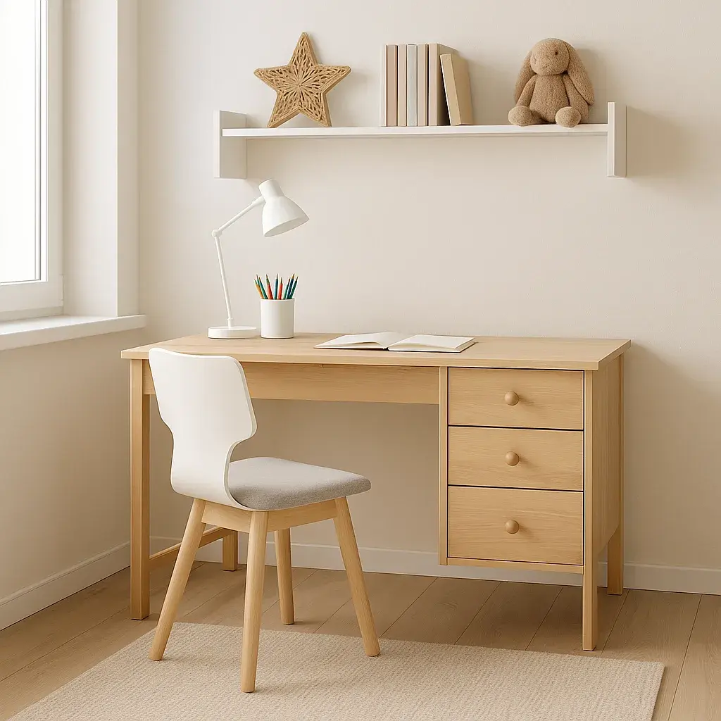 Çalışma Masası Seçimi: Çocuklar İçin Ergonomik ve Sağlıklı Tercihler  