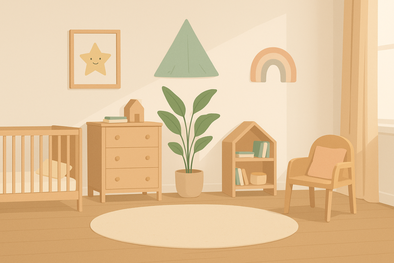 “2025’te Çocuk ve Bebek Odası Dekorasyon Trendleri + Lajivert’ten İlham Verici Seçimler”