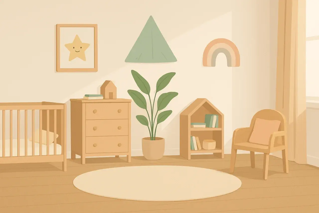 “2025’te Çocuk ve Bebek Odası Dekorasyon Trendleri + Lajivert’ten İlham Verici Seçimler”