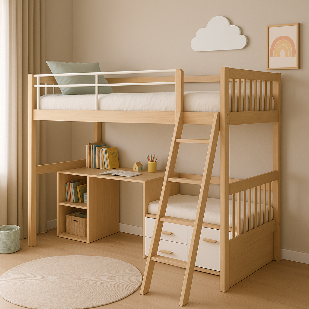 2025’te Çocuk Odaları İçin Ranza Modelleri