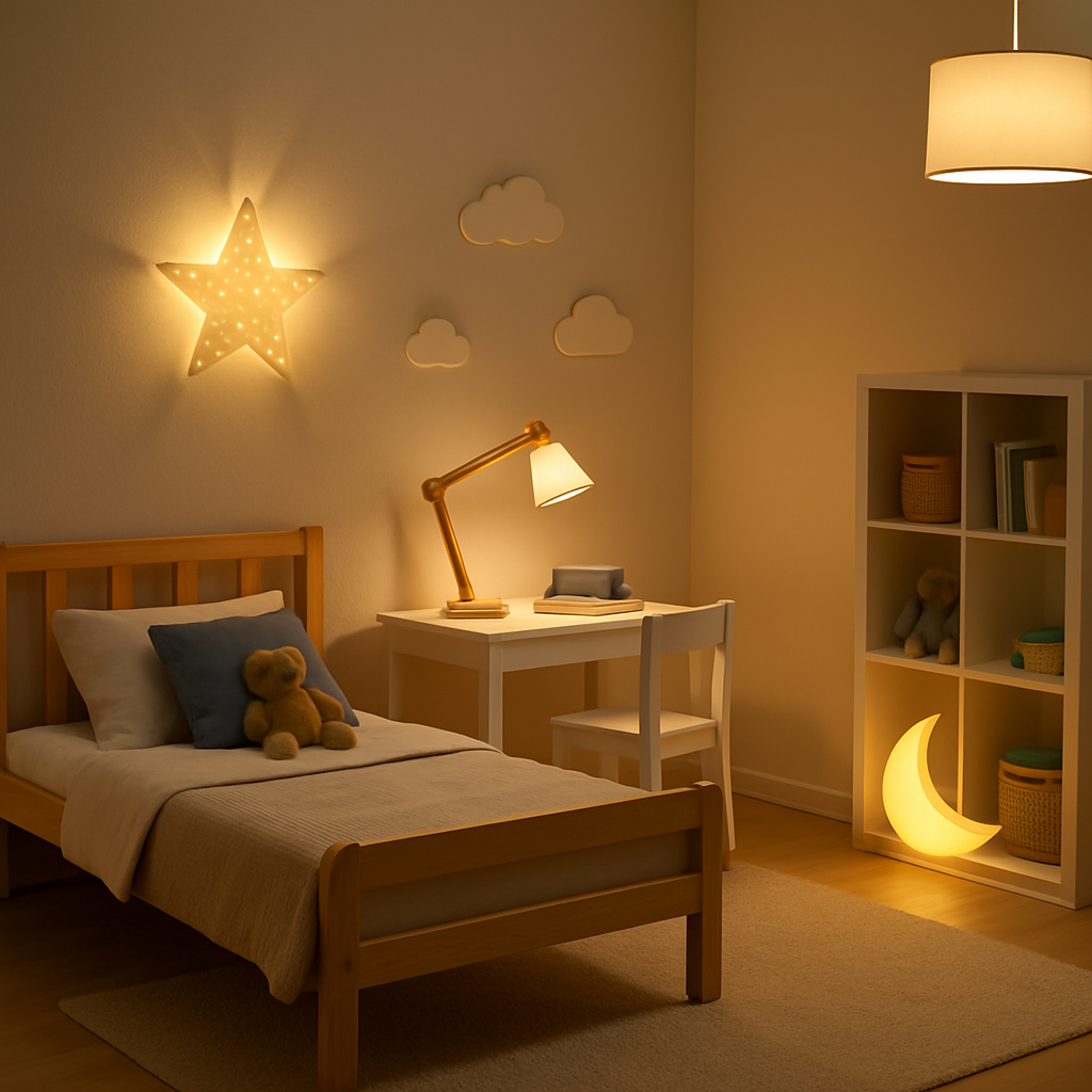 Çocuk Odalarında Nasıl Bir Aydınlatma Kullanmalısınız ?