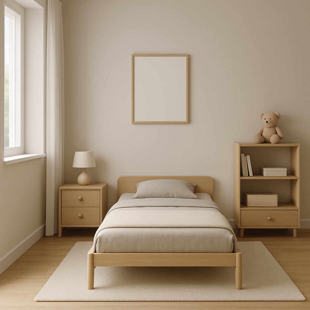 Çocuk Odasında Yatak Nereye Konmalı?