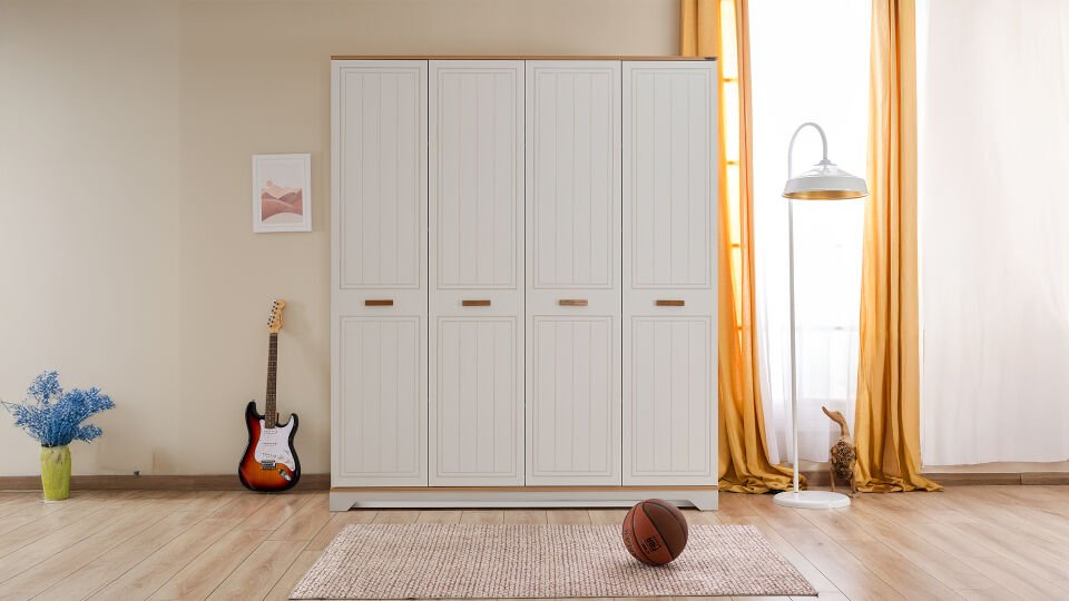 Bella 4 Kapaklı Dolap