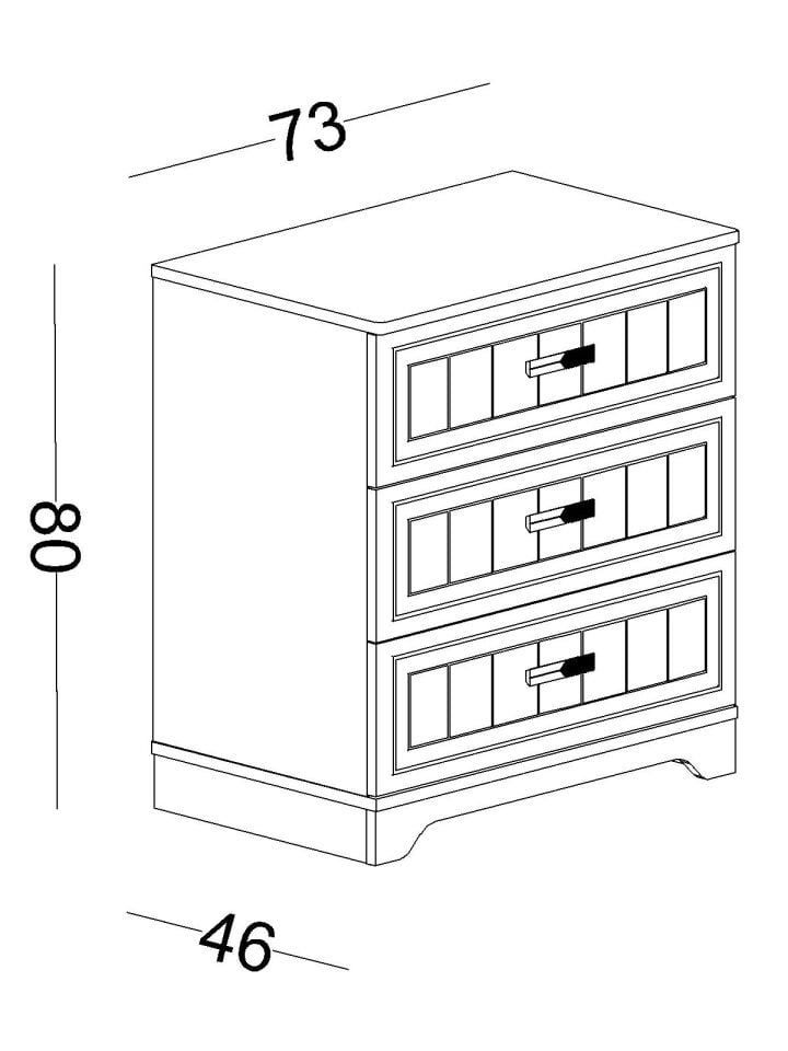Bella Şifonyer (Aynasız)