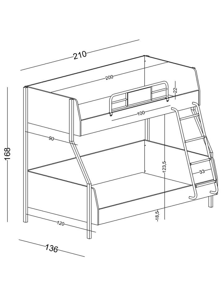 Evon Ranza Üst 90X200 - Alt 120X200