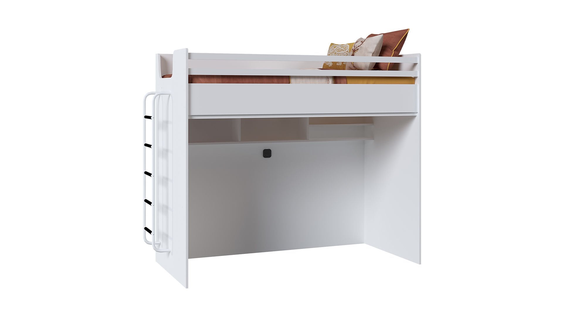 Beyaz Joker Çocuk Odası Modeli - Lajivert Genç Odası