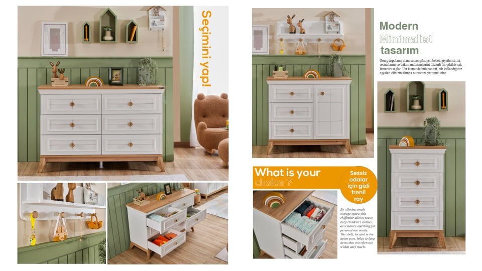 Alegra Yüksek Şifonyer