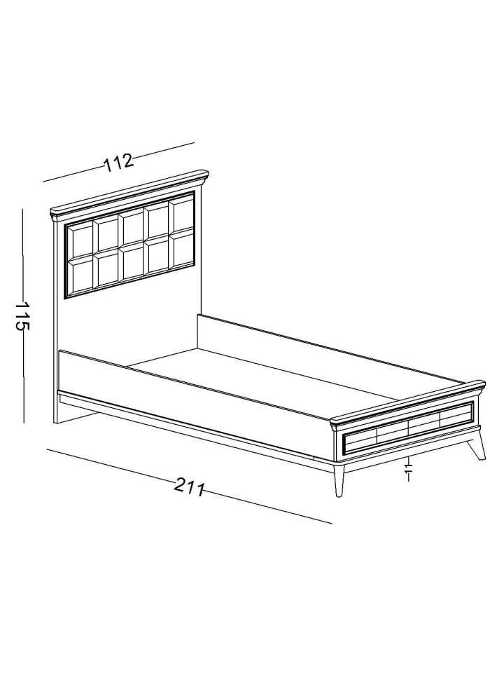 Alegra Karyola 100*200