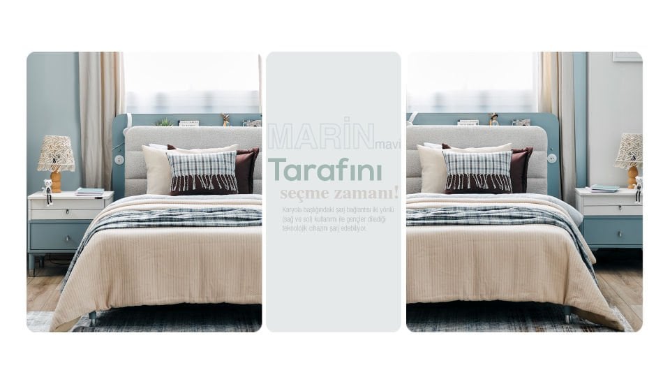 Marin Lüx Karyola 120*200