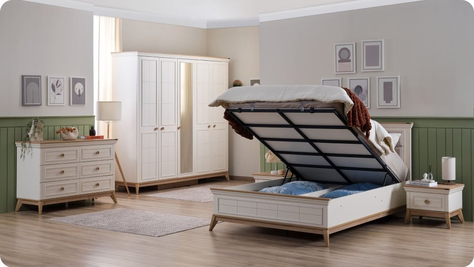 Alegra Başlıklı Baza 140*200