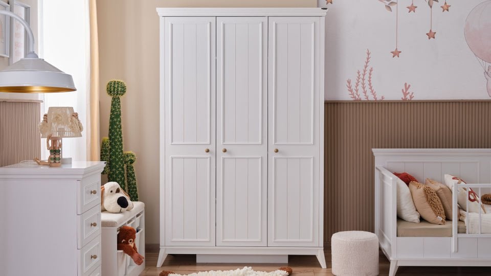 Gloria 3 Kapaklı Dolap