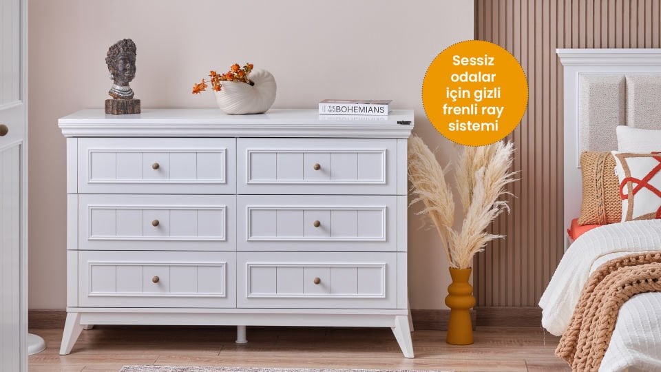 Gloria Geniş Şifonyer