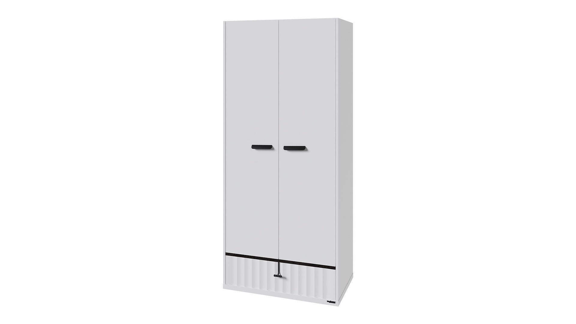 Cool 2 Li Ahşap Kapaklı Dolap Raflı