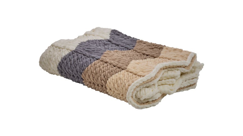 Atlas Battaniye-Örgü Renkli