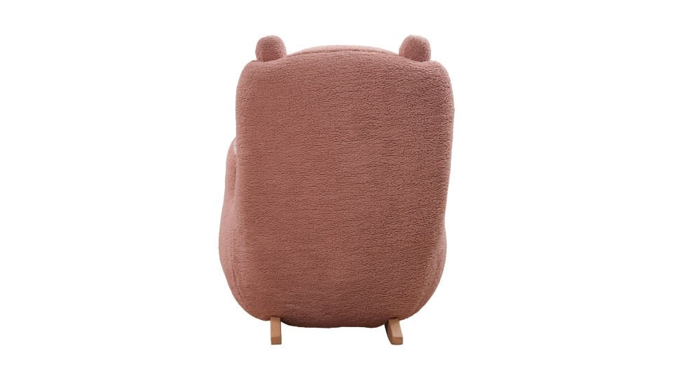 Panda Sallanan Sandalye Büyük - Pudra