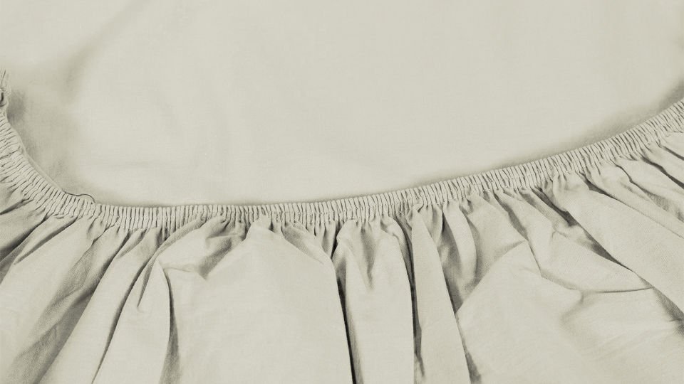 Dora Lastikli Çarşaf & Yastık Kılıfı Seti  120*200 - Bej