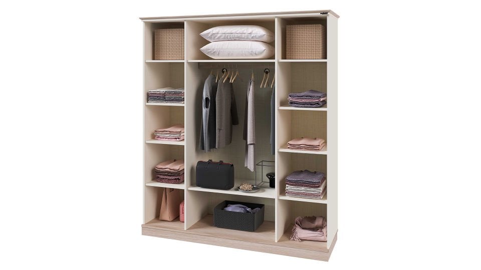 Bohemsoft 4 Kapaklı Dolap Kabini