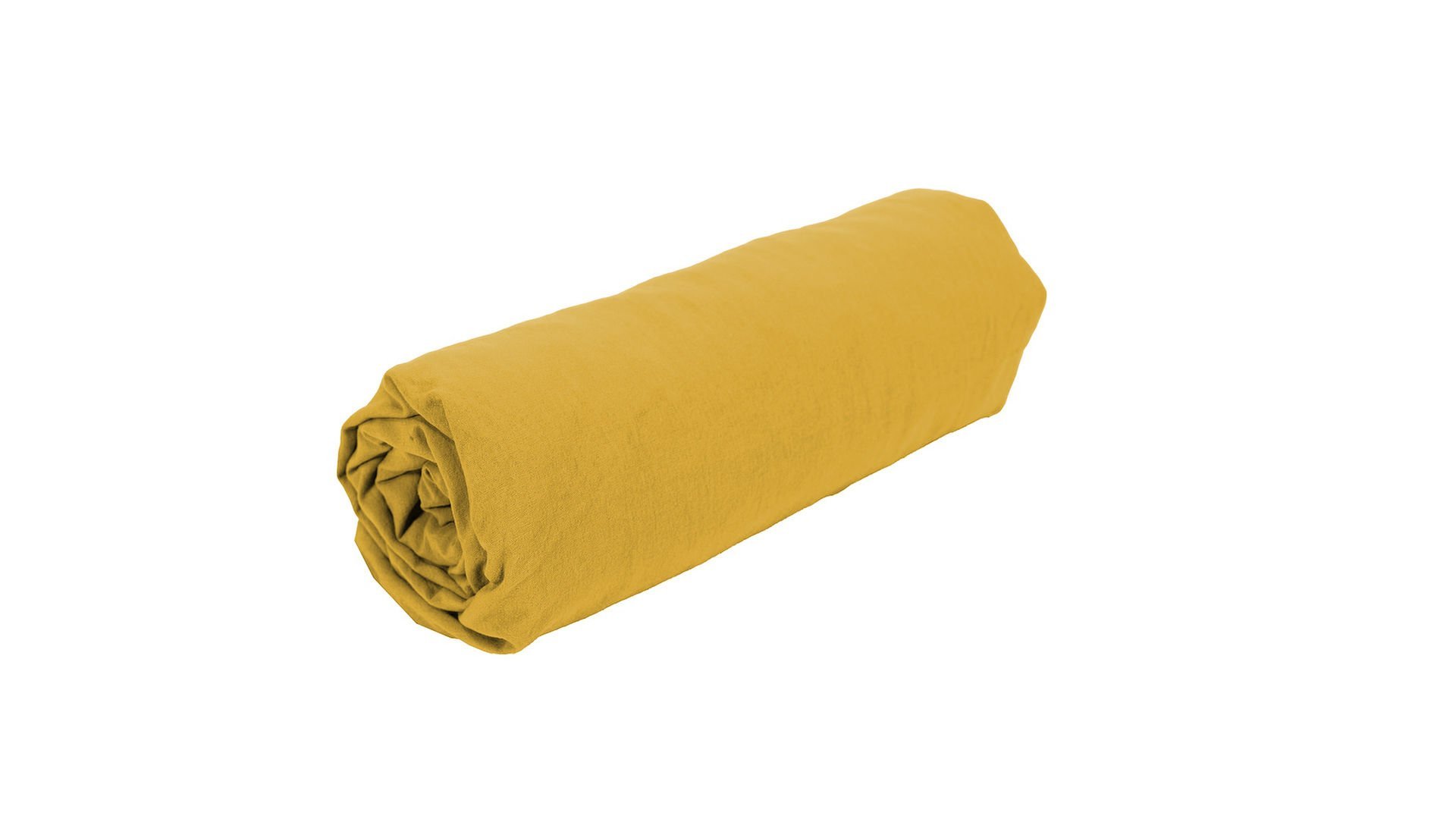 Dora Lastikli Çarşaf 120*200 - Hardal