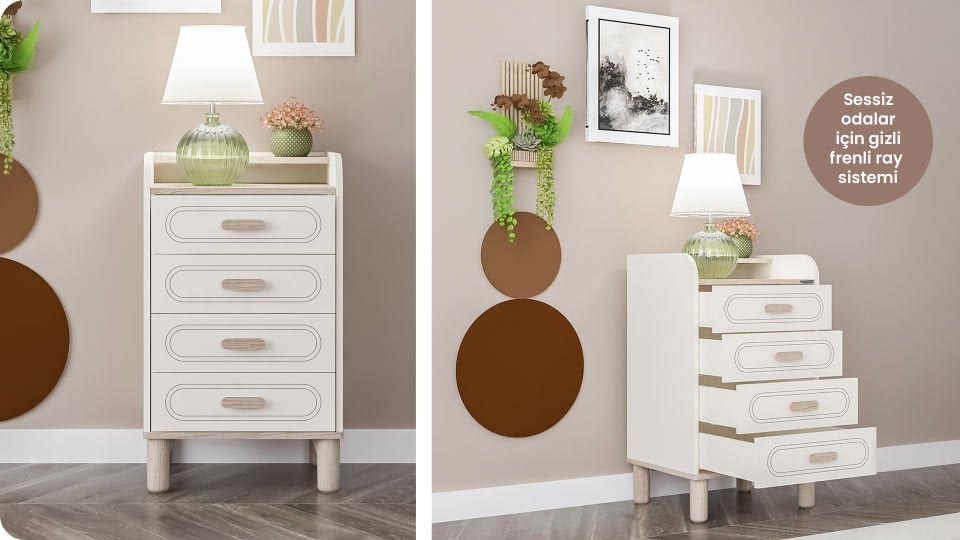 Bohemsoft Yüksek Şifonyer