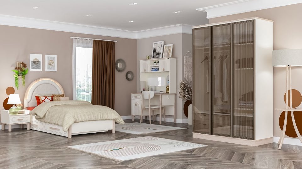 Bohemsoft Lüx Karyola 120x200