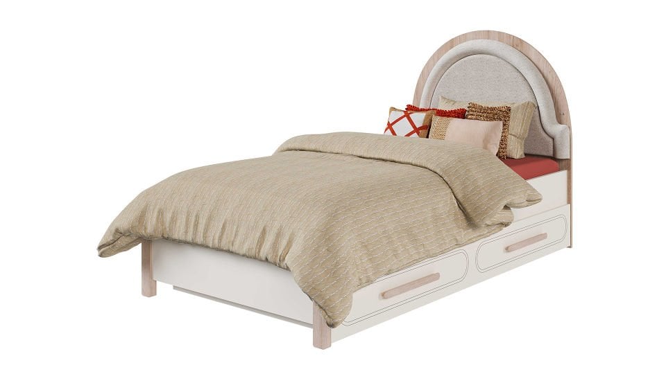 Bohemsoft Lüx Karyola 100x200