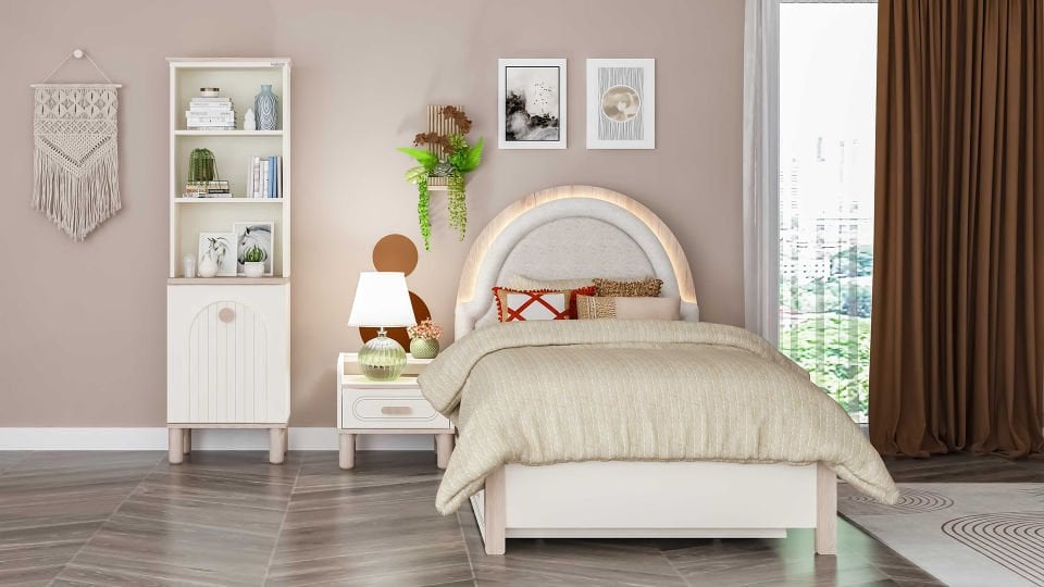 Bohemsoft Lüx Karyola 100x200