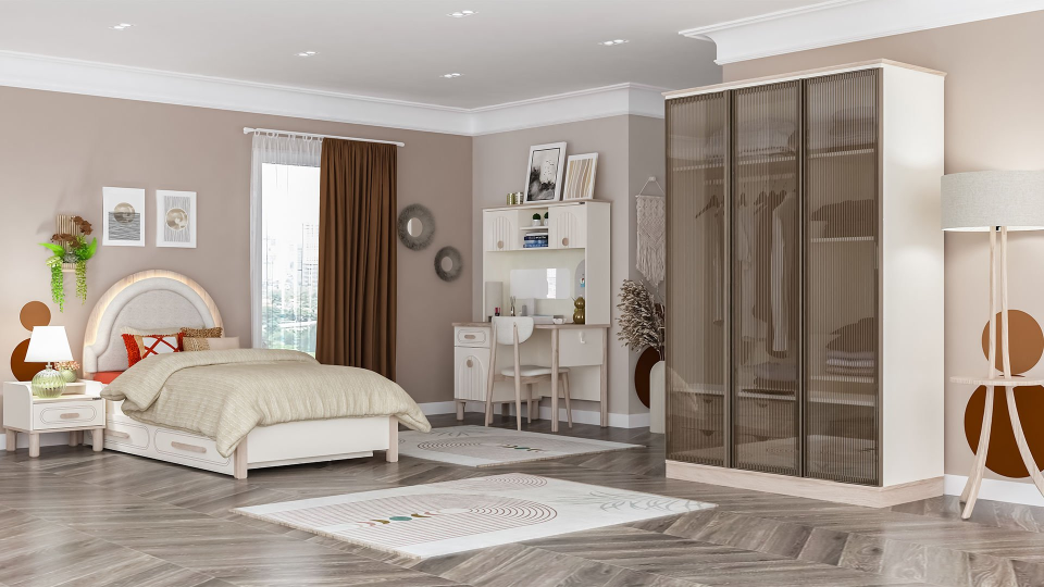 Bohemsoft Lüx Karyola 100x200