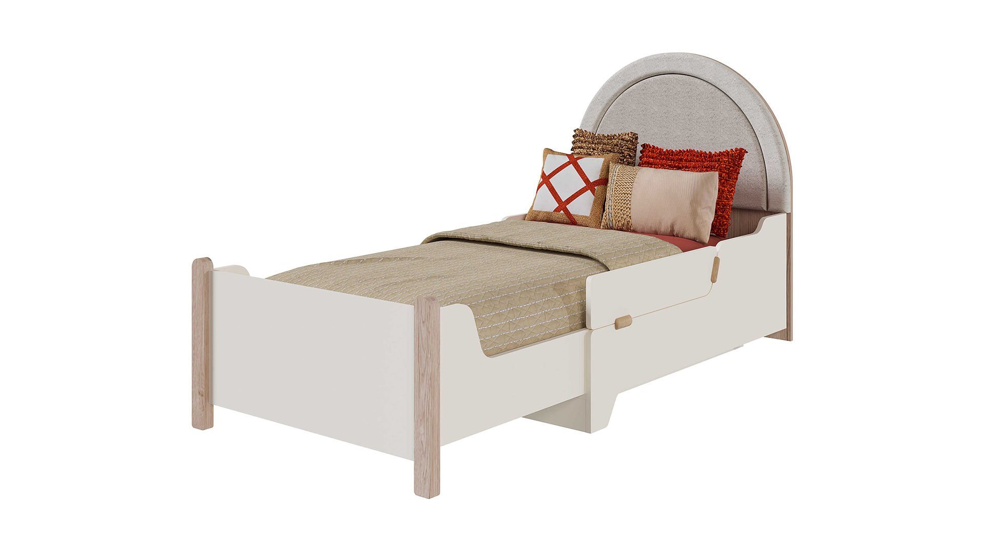 Bohemsoft Uzayabilen Karyola 90x130 / 90x200