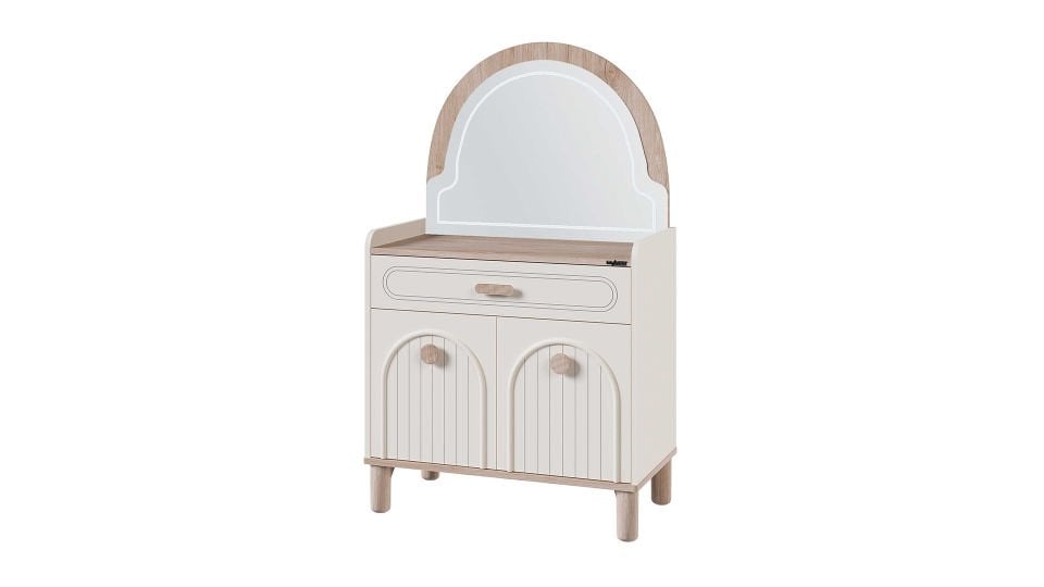 Bohemsoft Şifonyer ve Aynası Ledli