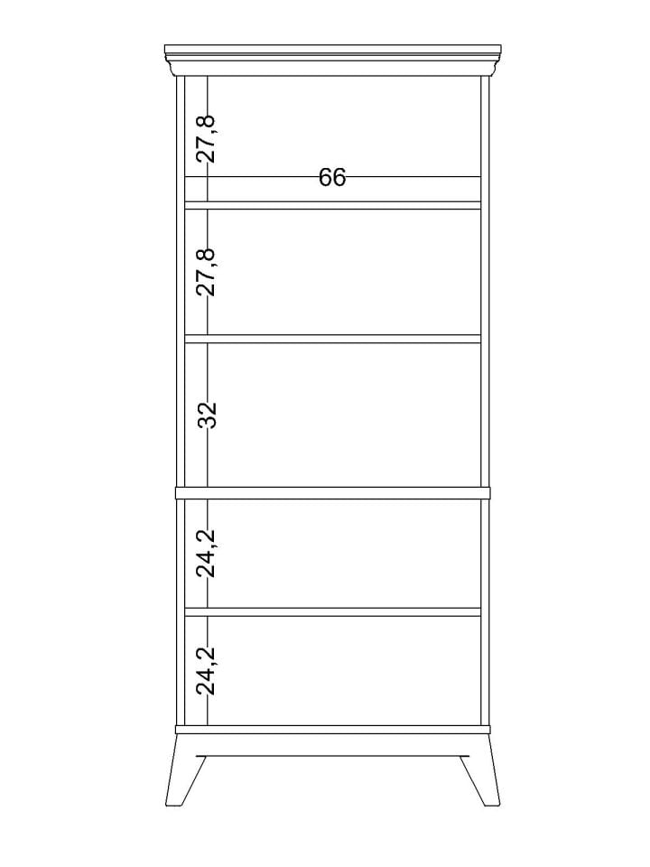 Alegra Kitaplık Geniş