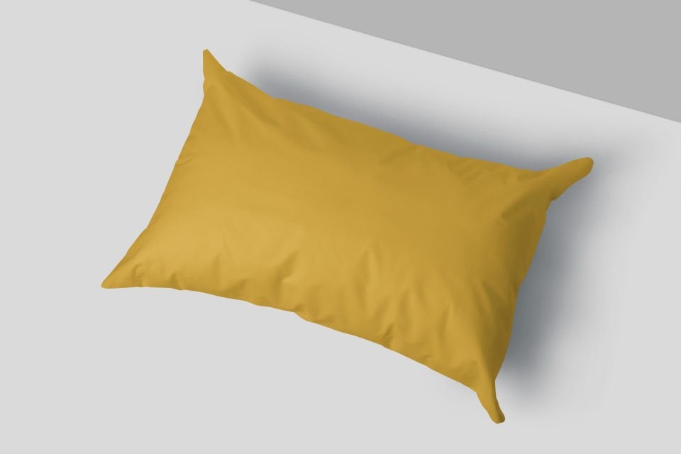 Dora Yastık Kılıfı 50 x 70 cm - Hardal