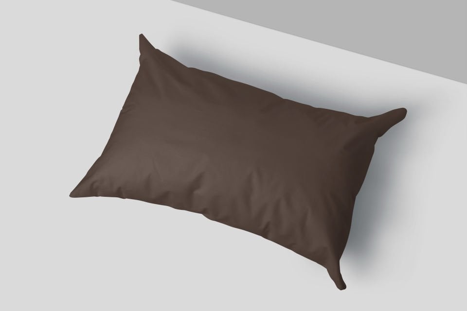 Dora Yastık Kılıfı 50 x 70 cm - Kahve