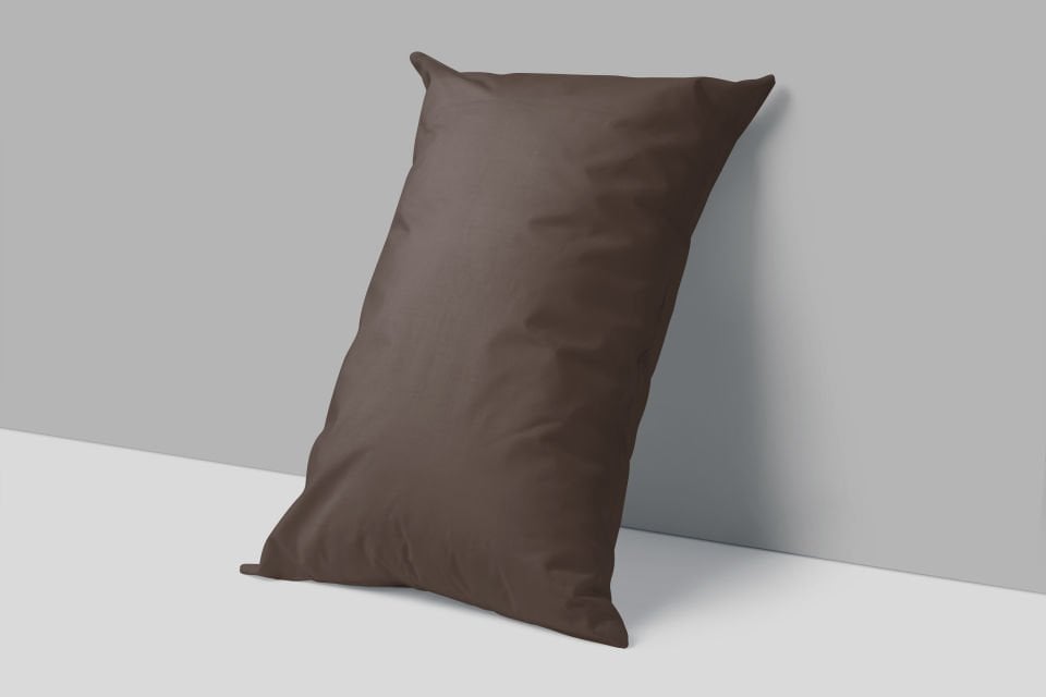 Dora Yastık Kılıfı 50 x 70 cm - Kahve