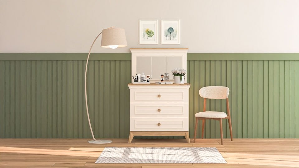 Alegra 3 Çekmeceli Şifonyer