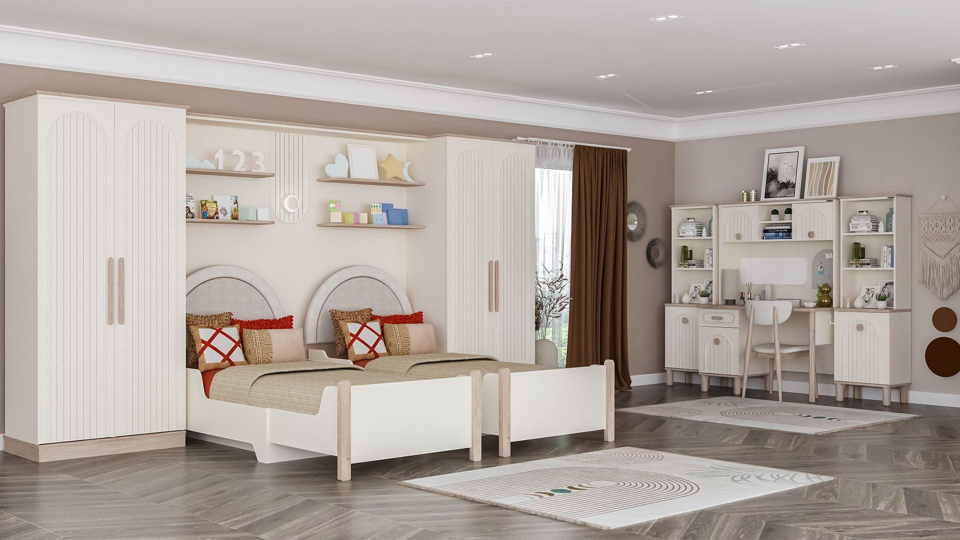 2 Adet Uzayabilen Karyola