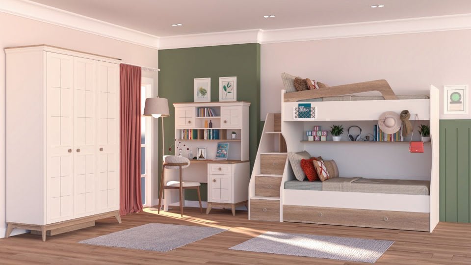 Ferro Ranza Çocuk Odası Krem