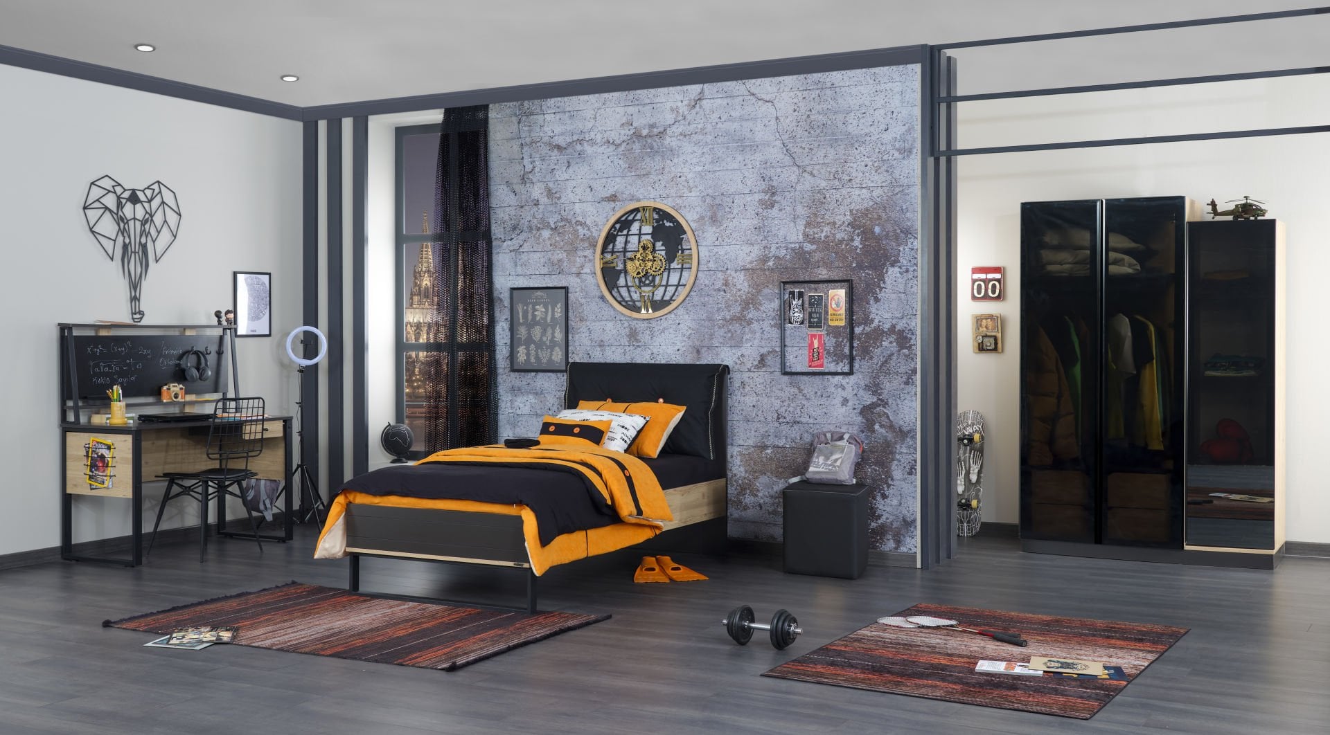 Boss Genç Odası 5 Parçalı - 3