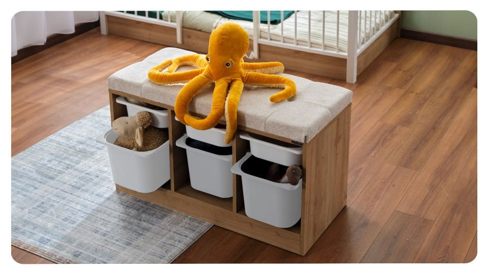 Alegra Oyuncak Kutusu Ceviz