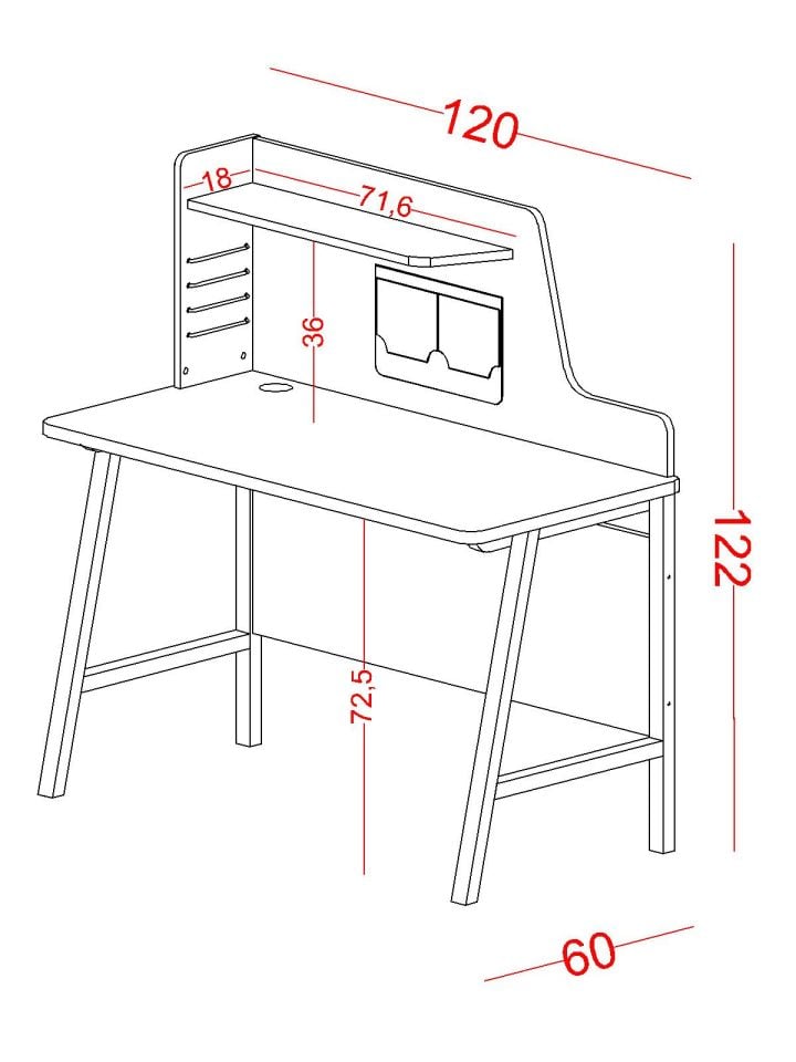 Tesla Çalışma Masası