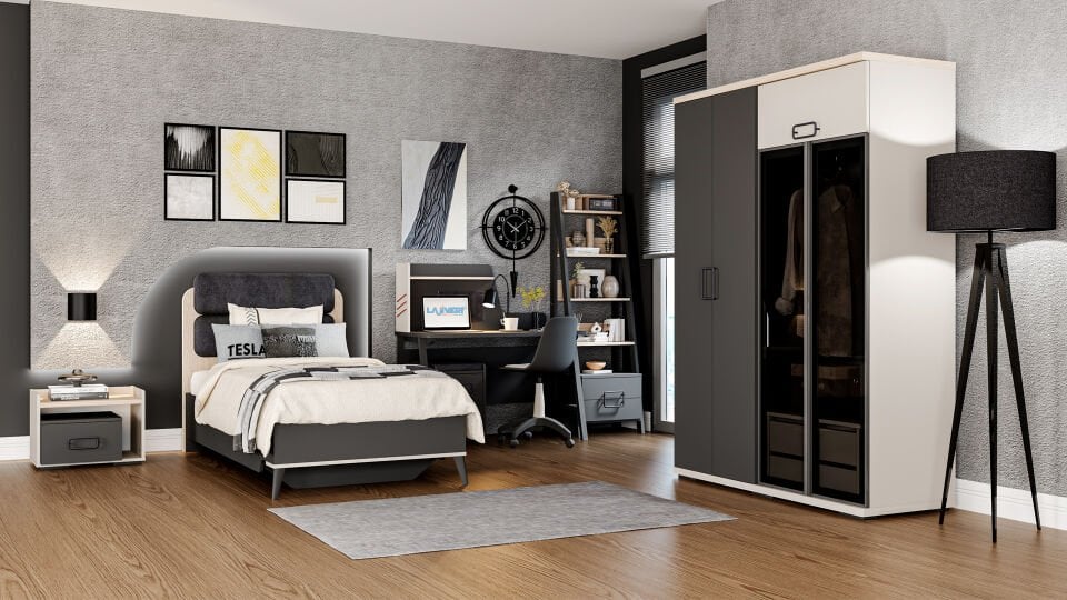 Tesla Çalışma Masası Keson