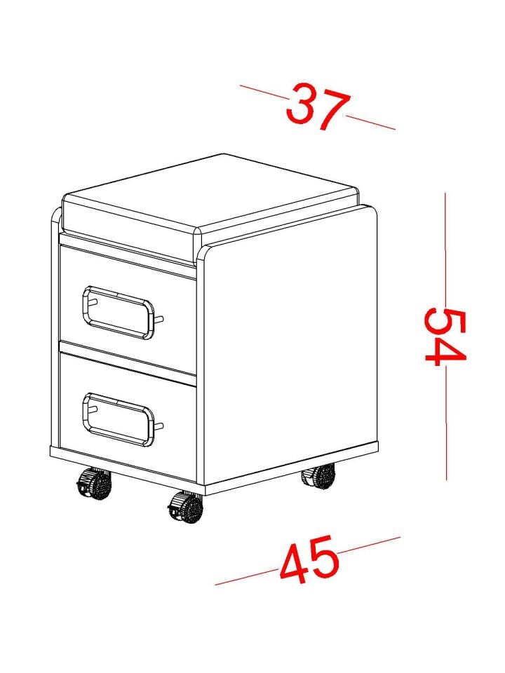 Tesla Çalışma Masası Keson