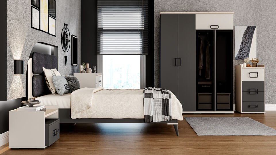 Tesla Karyola 100x200