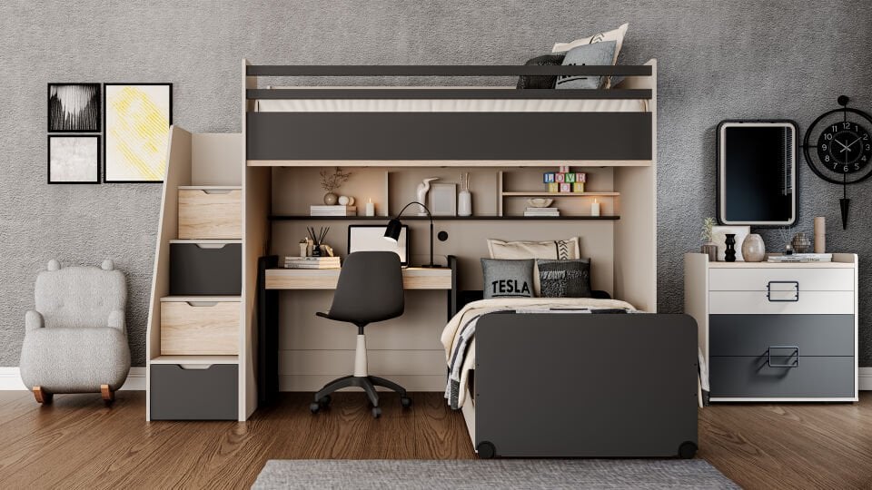 Tesla Akıllı Ranza 100x200