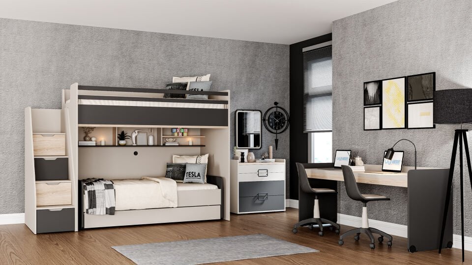 Tesla Akıllı Ranza 100x200