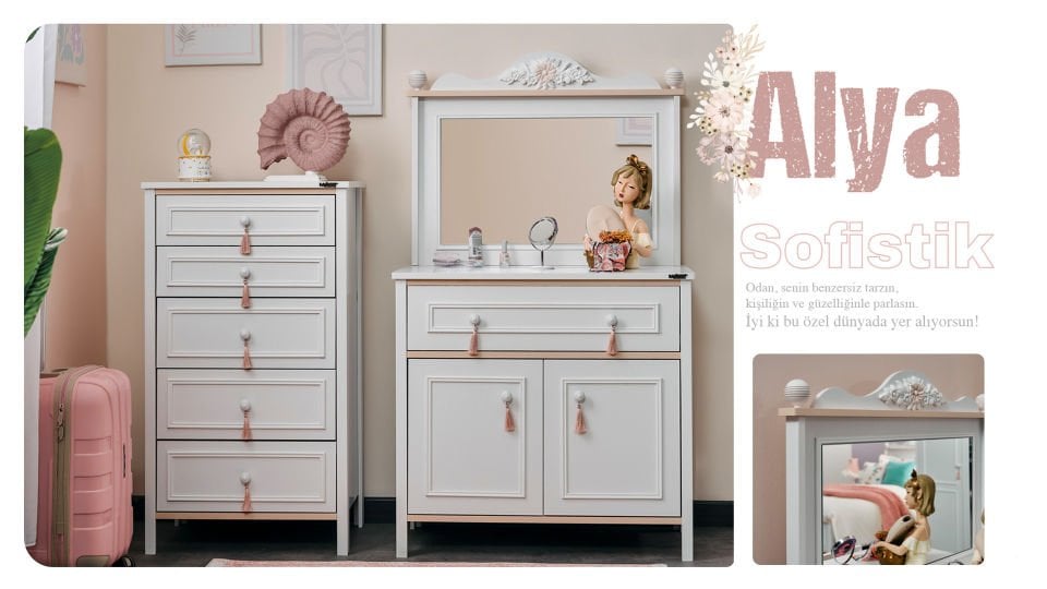 Alya Yüksek Şifonyer