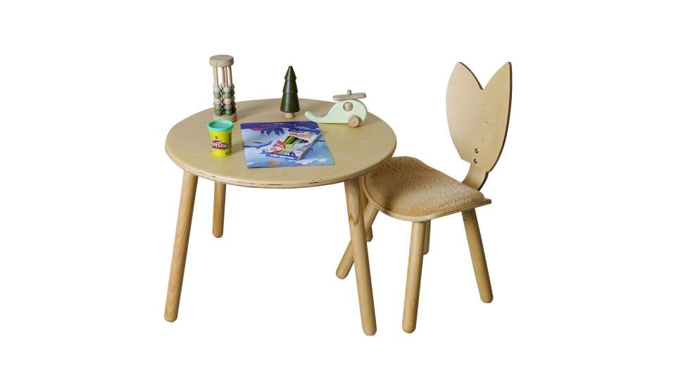 Lilya Sandalye Ahşap