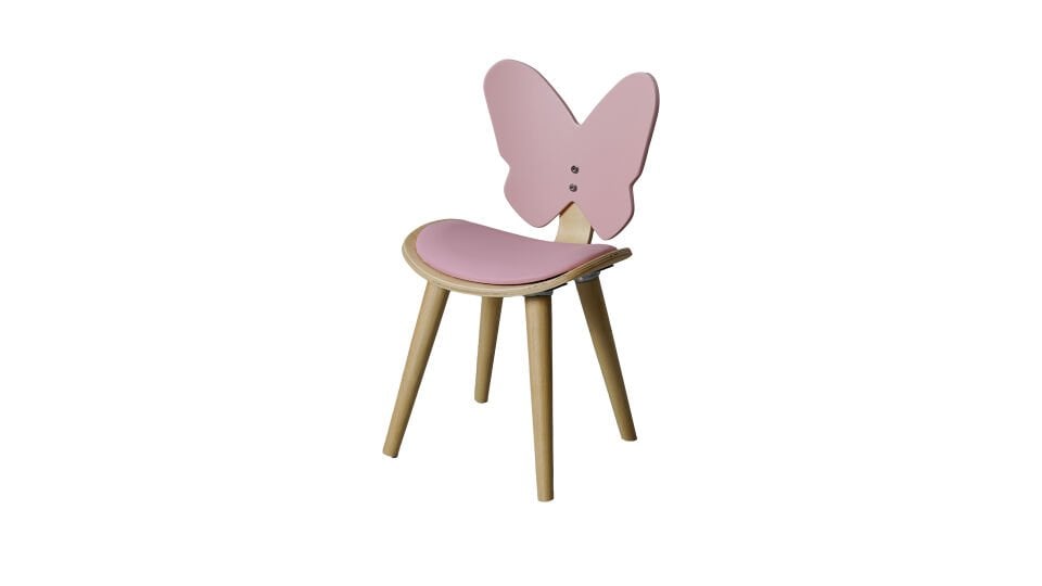Wing Sandalye Pembe