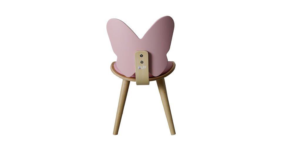 Wing Sandalye Pembe