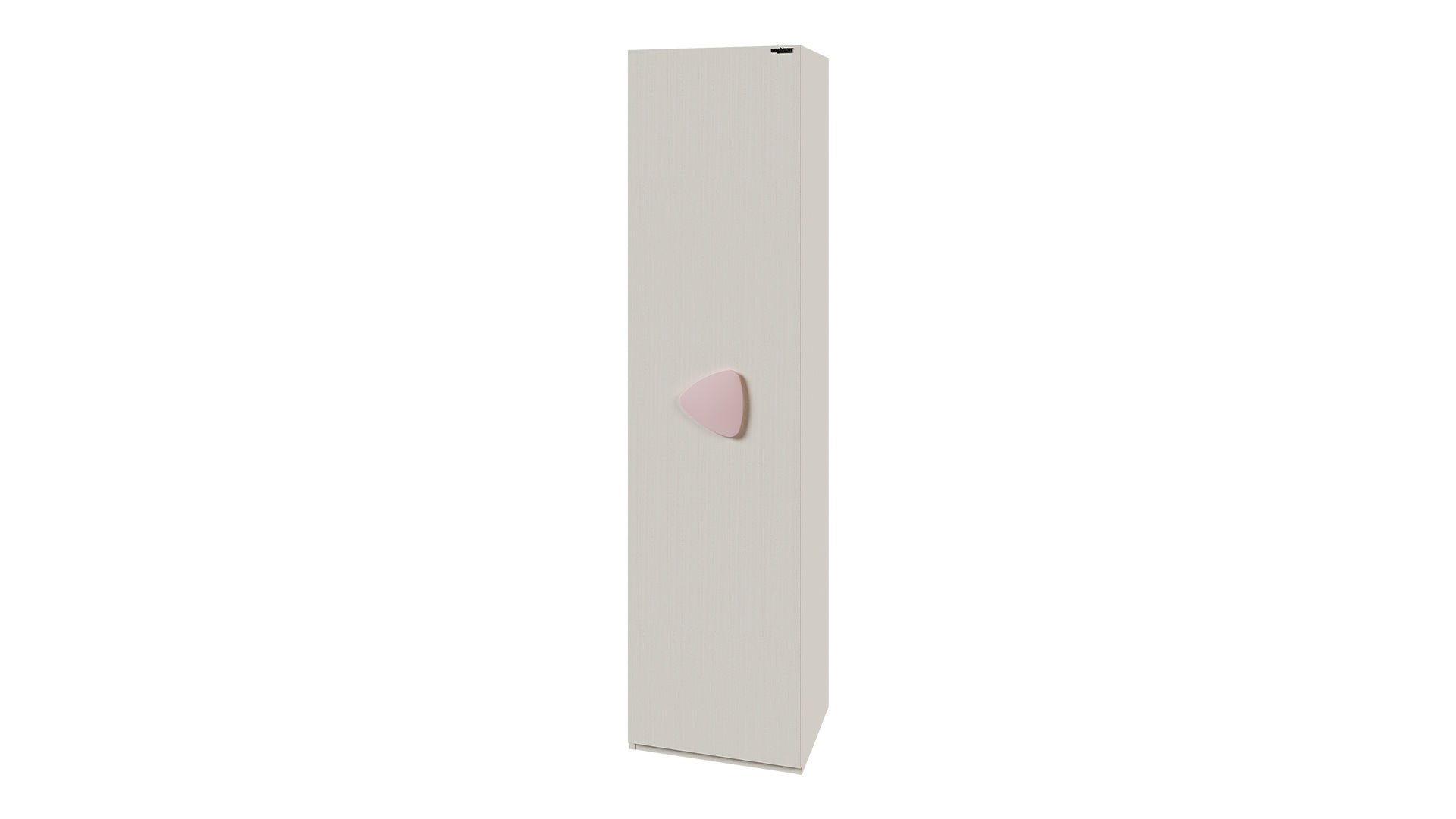 Nora Tek Kapaklı Dolap Krem